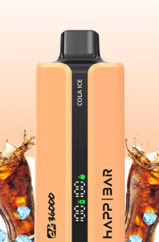 Вейп HAPP 40000 дръпки Cola Ice – ел. цигара с дисплей и охлаждащ ефект