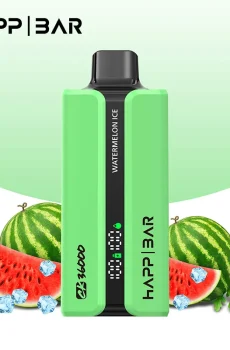 Вейп HAPP 40000 дръпки Watermelon Ice – ел. цигара с дисплей и охлаждащ ефект