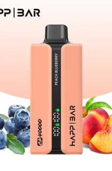 Вейп HAPP 40 000 дръпки – Peach Blueberry, 2% или 5% никотин, с дисплей